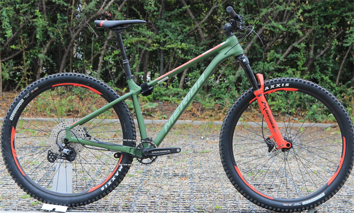 BIG.TRAIL 600 Matt Fog Green(Red/Silver-Grn) L(17) - BAZAR