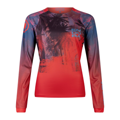 ENDURA - E6233PO dres dámský Tropical L/S Tee LTD pomegranate