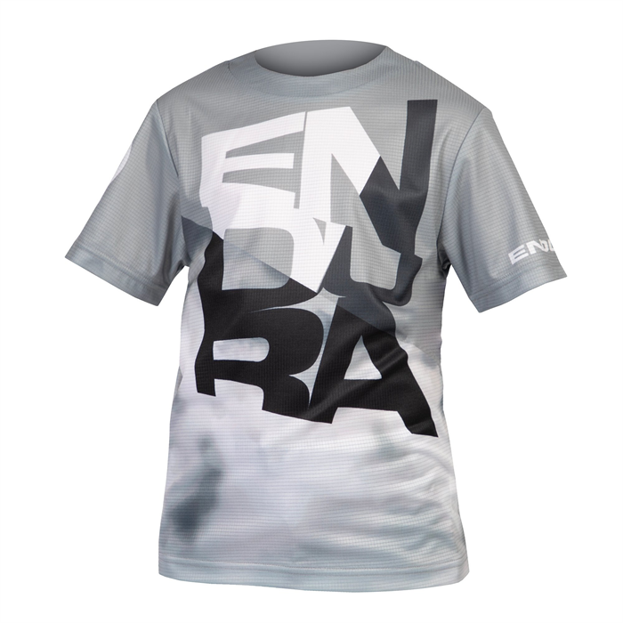 ENDURA - E7158GD dres dětský Singletrack Core Tee dreich grey