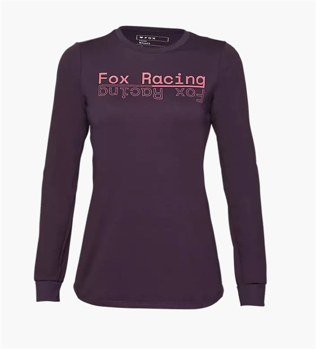 FOX - Dres dámský Ranger Dr Md LS Jersey - Dark Purple