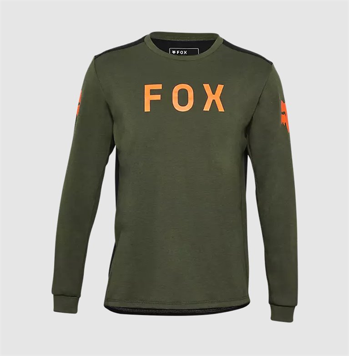 FOX - Dres dětský Yth Ranger LS Jersey Aviation - Dark Sage