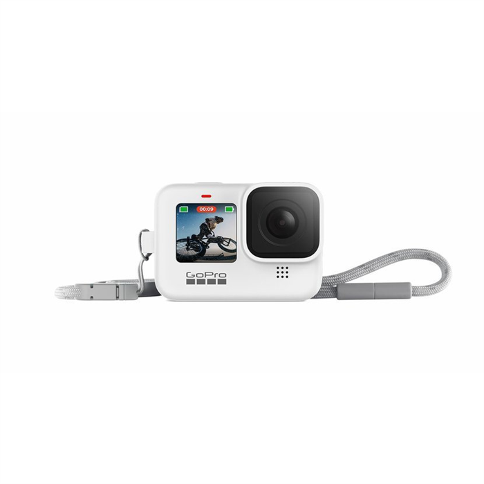 GOPRO - Obal + šňůrka (bílý) (Sleeve + Lanyard White)