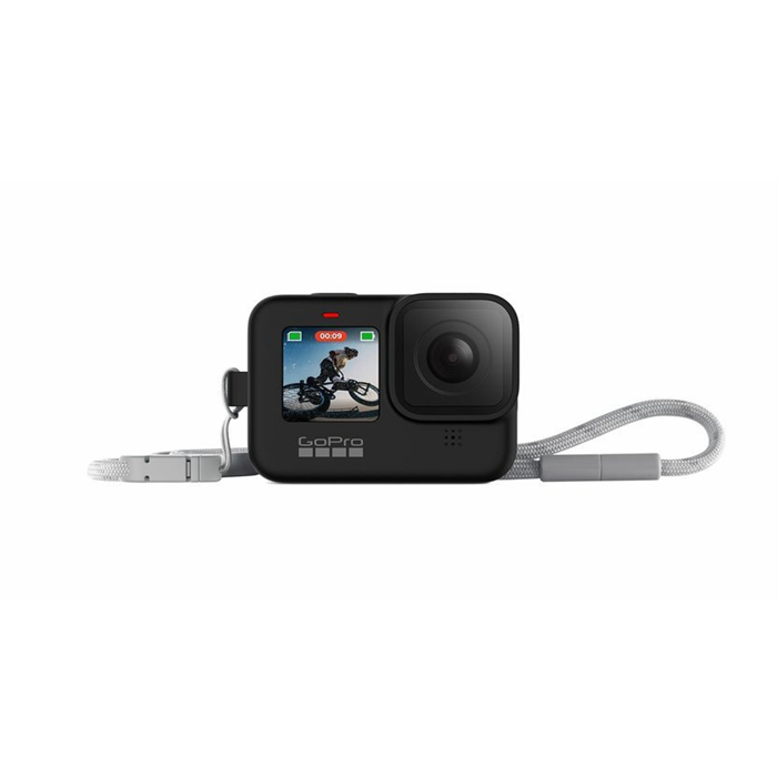 GOPRO - Obal + šňůrka (černý) (Sleeve + Lanyard Black)