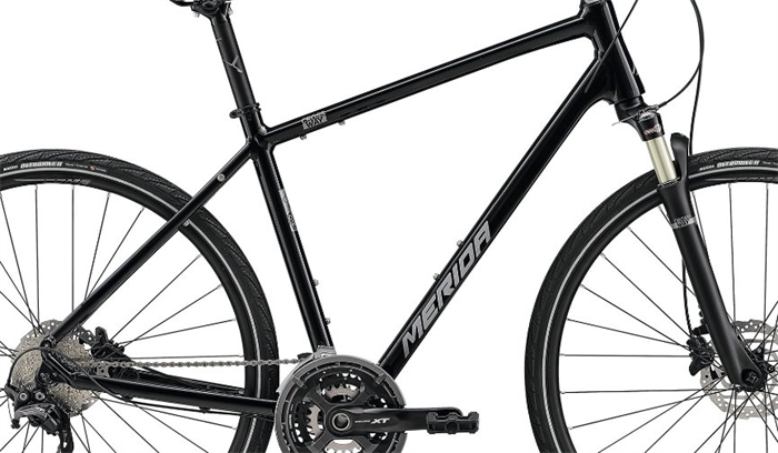 Rám CROSSWAY XT-EDITION Glossy Black(Matt Silver)